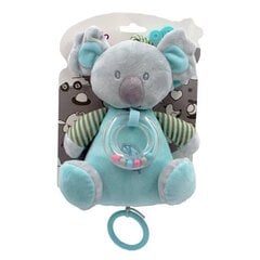 Bērnu grabulītis Koala, zils, 18cm cena un informācija | Rotaļlietas zīdaiņiem | 220.lv