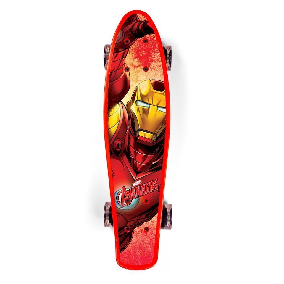 Skrituļdēlis Fiszka Iron Man, 55cm cena un informācija | Skrituļdēļi | 220.lv