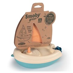 Водная лодка из биопластика Smoby Little Green цена и информация | Надувные и пляжные товары | 220.lv