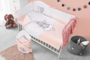 Комплект постельного белья из пяти предметов 120x90 40x60 см, розовый цена и информация | Детское постельное бельё | 220.lv