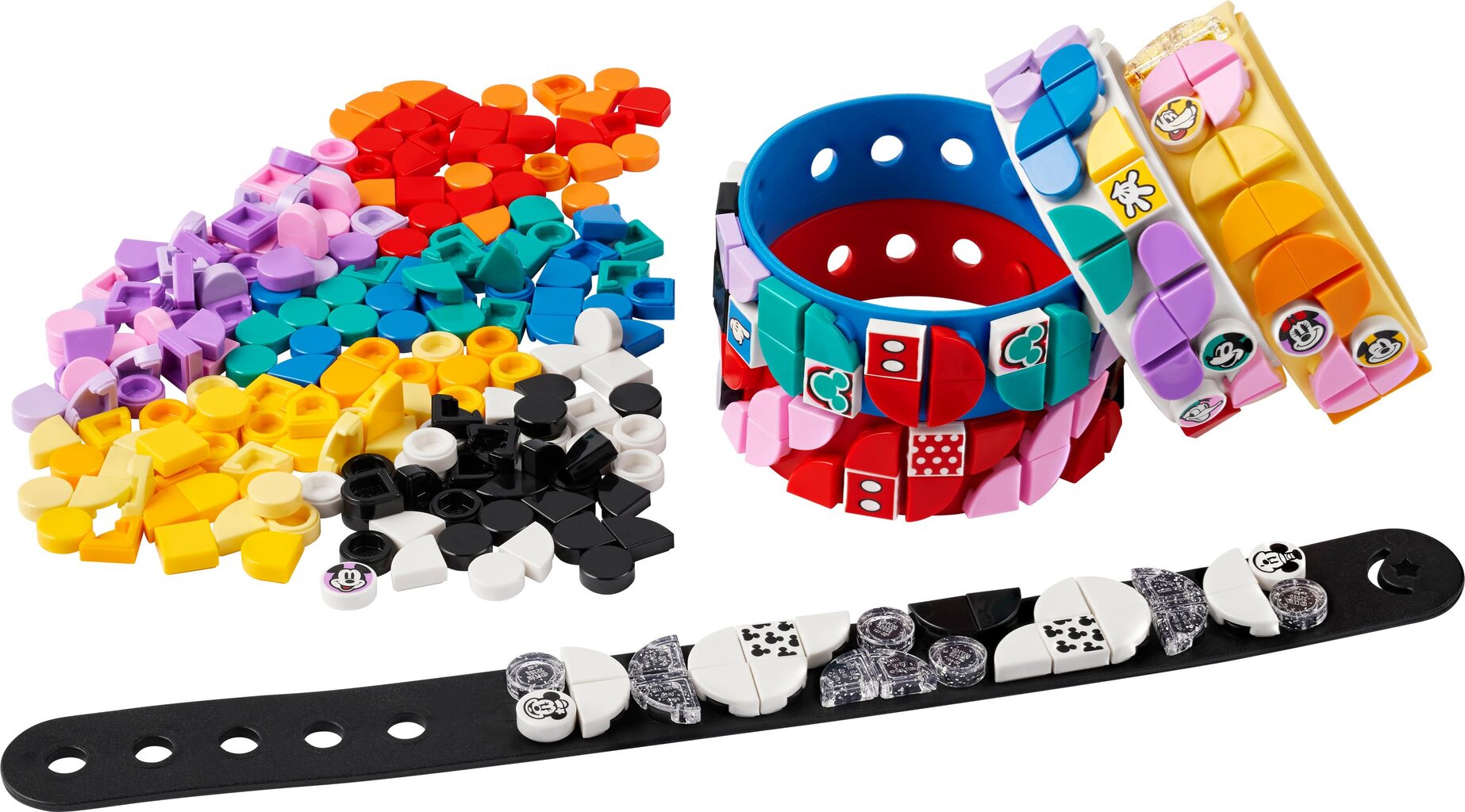 41947 LEGO® DOTS Mikija un draugu rokassprādžu mega paka cena un informācija | Konstruktori | 220.lv