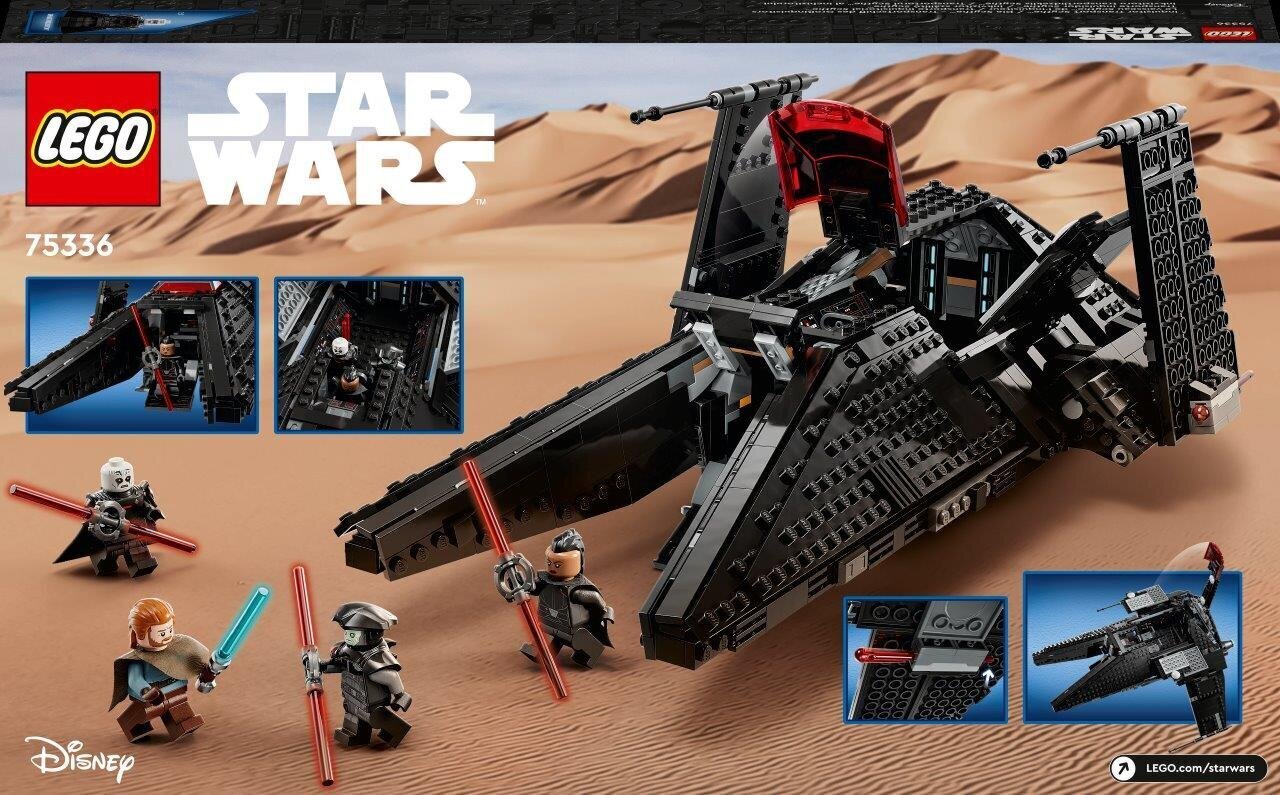 75336 LEGO® Star Wars Inkvizitoru transports „Scyth“ cena un informācija | Konstruktori | 220.lv