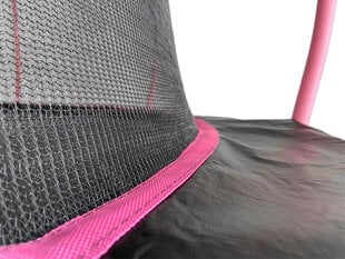Batuts Lean Sport Max 366 cm, melns ar rozā цена и информация | Батуты | 220.lv