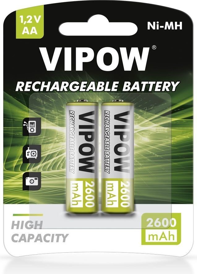 Vipow BAT2003 baterijas, 2 gab. cena un informācija | Baterijas | 220.lv