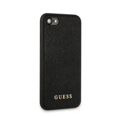 Чехол Guess Saffiano PU Silicone Case for iPhone 7/8/SE2020/SE2022, черный цена и информация | Чехлы для телефонов | 220.lv