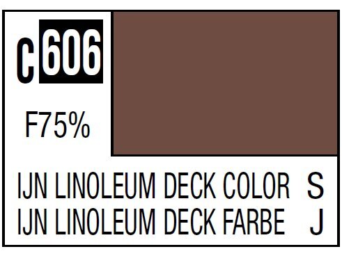 Mr.Hobby - Mr.Color C-606 IJN Linoleum Dek Color, 10ml cena un informācija | Modelēšanas un zīmēšanas piederumi | 220.lv