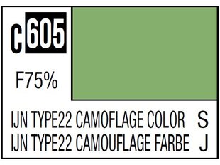 Mr.Hobby - Mr.Color C-605 IJN Type22 Camouflage Color, 10ml cena un informācija | Modelēšanas un zīmēšanas piederumi | 220.lv
