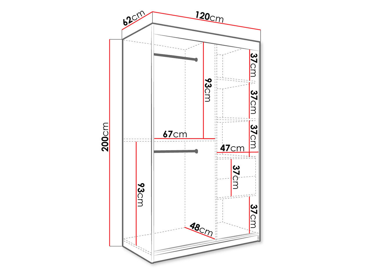 Skapis NONNUS 120 POLE-matt marmors / melns marmors cena un informācija | Skapji | 220.lv