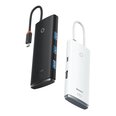 Кабель Baseus Lite Series adapter HUB USB Type C - HDMI / 4x USB 3.0, 20 см, black (WKQX040001)