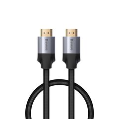 Кабель Baseus Enjoyment HDMI cable 4K60Hz 0.5 м, dark gray цена и информация | Кабели для телефонов | 220.lv