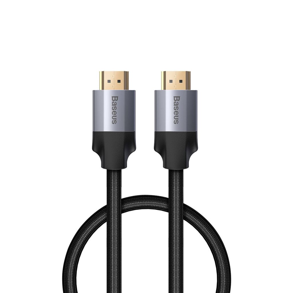 Baseus Enjoyment HDMI cable 4K60Hz 0.5m dark gray цена и информация | Savienotājkabeļi | 220.lv