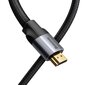 Baseus Enjoyment adapter cable HDMI cable 4K60Hz 1.5m dark gray cena un informācija | Savienotājkabeļi | 220.lv
