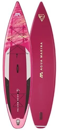 Piepūšams SUP dēlis Aqua Marina Coral Touring 11.6 (350 cm) cena un informācija | SUP dēļi, sērfa dēļi un piederumi | 220.lv