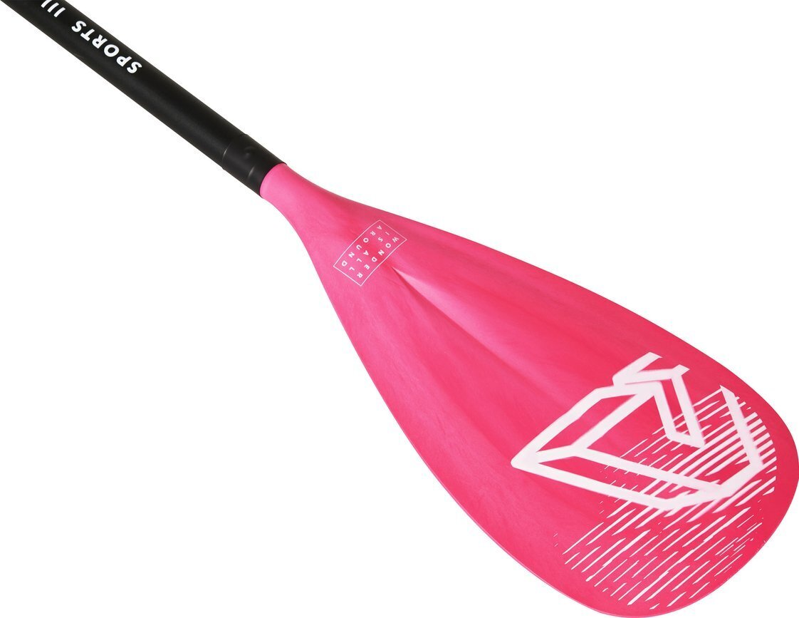 SUP Airis Aqua Marina Coral 175-220 cm, melns/rozā cena un informācija | SUP dēļi, sērfa dēļi un piederumi | 220.lv