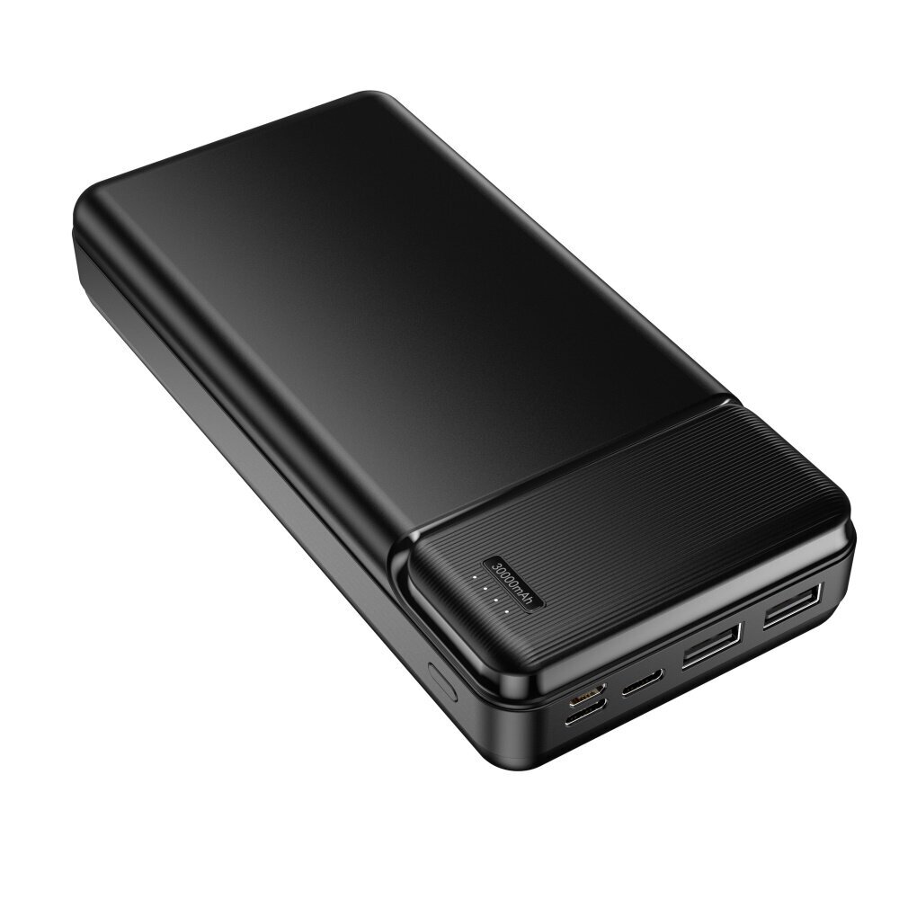 Maxlife power bank MXPB-01 30000 mAh black cena un informācija | Lādētāji-akumulatori (Power bank) | 220.lv