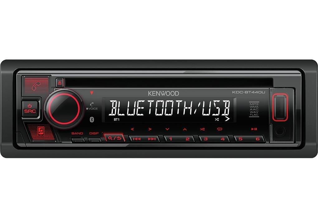 Kenwood KDC-BT440U magnetola 50 W Bluetooth cena un informācija | Auto magnetolas, multimedija | 220.lv