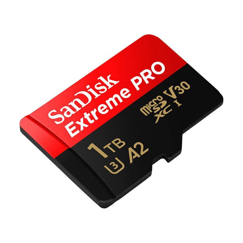 SANDISK EXTREME PRO microSDXC 1TB 200/140 MB/s UHS-I U3 memory card (SDSQXCD-1T00-GN6MA) цена и информация | Atmiņas kartes fotokamerām | 220.lv