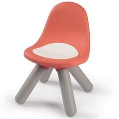 Krēsls ar atzveltni SMOBY, balts ar oranžu cena un informācija | Sēžammaisi, klubkrēsli, pufi bērniem | 220.lv