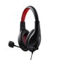 HAVIT vadu austiņas HV-H2116D on-ear ar mikrofonu, melnas/sarkanas cena un informācija | Austiņas | 220.lv