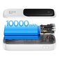 Baseus Qpow power bank 10000mAh built-in USB Type-C cable 22.5W Quick Charge SCP AFC FCP white (PPQD020102) цена и информация | Lādētāji-akumulatori (Power bank) | 220.lv