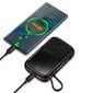 Baseus Qpow power bank 10000mAh built-in USB Type-C cable 22.5W Quick Charge SCP AFC FCP white (PPQD020102) cena un informācija | Lādētāji-akumulatori (Power bank) | 220.lv