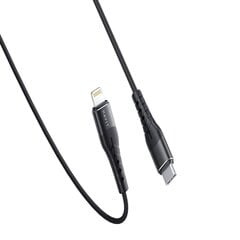 HAVIT cable HV-RH14 USB-C - Lightning 1,2m black cena un informācija | Savienotājkabeļi | 220.lv