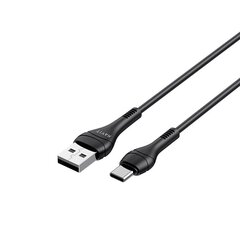 HAVIT cable CB6161 USB - USB-C 1,0m black cena un informācija | Savienotājkabeļi | 220.lv