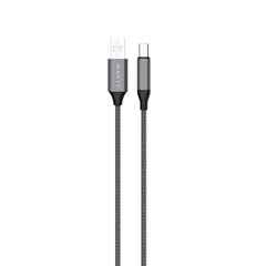 HAVIT cable H693 USB3.0 - USB-C 3A 1,0m grey cena un informācija | Savienotājkabeļi | 220.lv