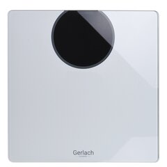 LED BATHROOM SCALE GERLACH GL 8168 cena un informācija | Ķermeņa svari, bagāžas svari | 220.lv