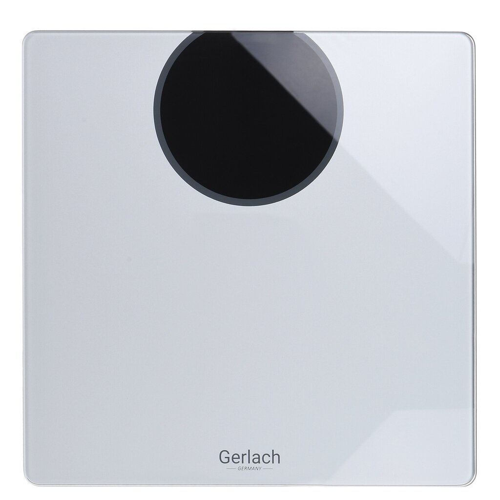 LED BATHROOM SCALE GERLACH GL 8168 цена и информация | Ķermeņa svari, bagāžas svari | 220.lv