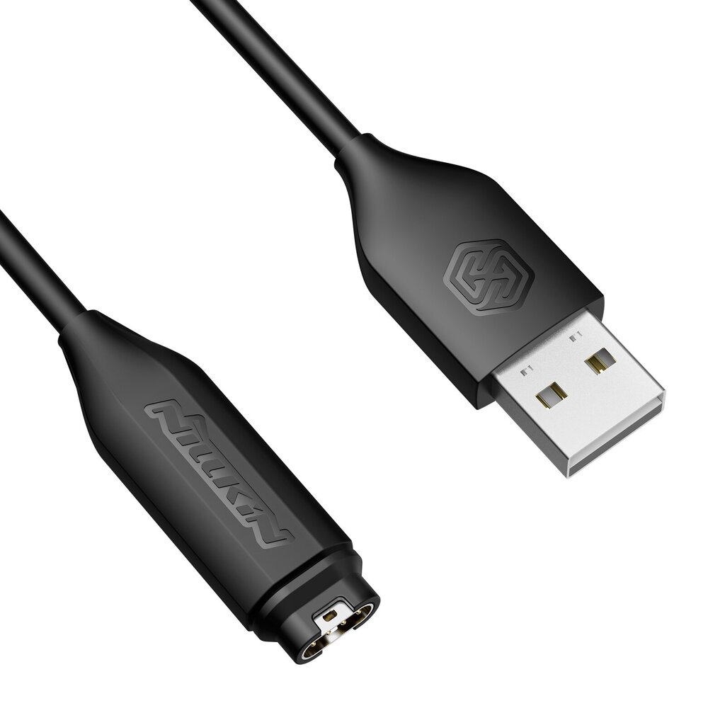 Nillkin USB Data and Charging Cable for Garmin Watch Black cena un informācija | Savienotājkabeļi | 220.lv