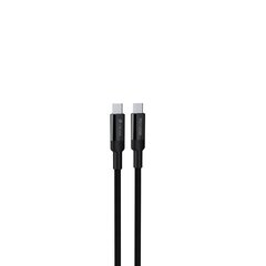 Devia cable Extreme PD USB-C - USB-C 1,5 m 100W Black цена и информация | Кабели для телефонов | 220.lv