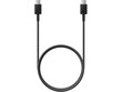 Samsung EP-DN980BBE USB-C–USB-C kabelis melns cena un informācija | Savienotājkabeļi | 220.lv