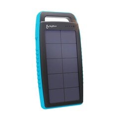 Водостойкое портативное зарядное устройство на солнечных батареях BigBlue BET111 15000мАч цена и информация | Зарядные устройства Power bank | 220.lv