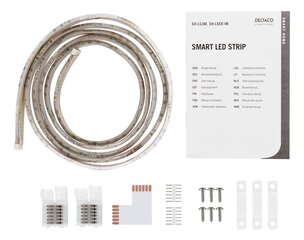 Viedās LED lentes pagarinājums DELTACO SMART HOME SH-LSEX1M, 1m cena un informācija | LED lentes | 220.lv