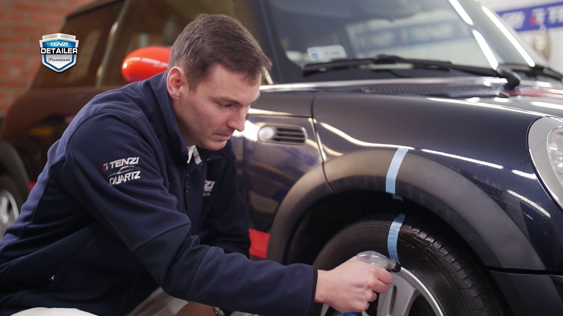 Līdzeklis auto disku un riepu apkopei TENZI Detailer Tire&Plastic, 600 ml cena un informācija | Auto ķīmija | 220.lv