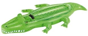 Piepūšamais peldriņķis Alligator Ride-on cena un informācija | Piepūšamās rotaļlietas un pludmales preces | 220.lv