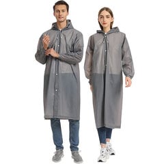 Плащ от дождя Need 4You, серый цена и информация | Непромокаемые мешки, чехлы, дождевики | 220.lv