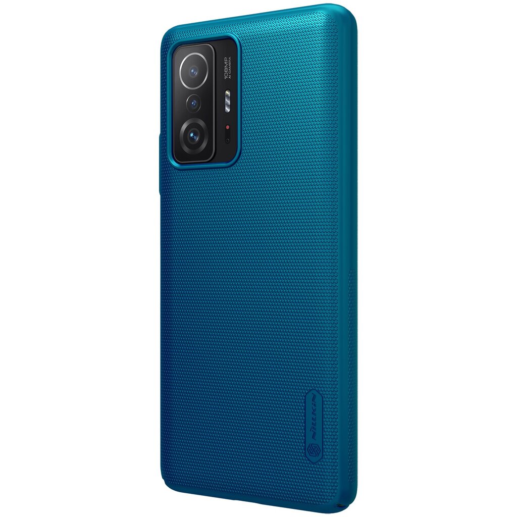 Nillkin Super Frosted Back Cover for Xiaomi 11T/11T Pro Peacock Blue цена и информация | Telefonu vāciņi, maciņi | 220.lv