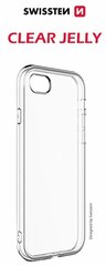 Swissten Clear Jelly Back Case 1.5 mm Aizmugurējais Silikona Apvalks Priekš Samsung Galaxy S21 FE 5G Caurspīdīgs cena un informācija | Telefonu vāciņi, maciņi | 220.lv