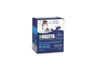 Полнорационное питание для собак Bozita koeratoit Reindeer Chunks in Jelly, 370 г цена и информация | Консервы для собак | 220.lv