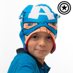Шапка Капитан Америка цена и информация | Шапки, перчатки, шарфы для мальчиков | 220.lv