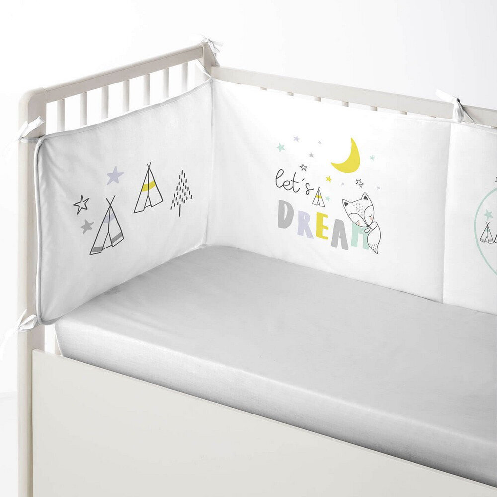 Mazuļa gultas aizsargs Cool Kids Let's Dream (60 x 60 x 60 + 40 cm) cena |  220.lv