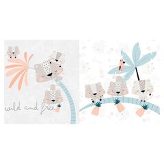 Mazuļa gultas aizsargs Cool Kids Wild And Free (60 x 60 x 60 + 40 cm) цена и информация | Товары для безопасности детей дома | 220.lv