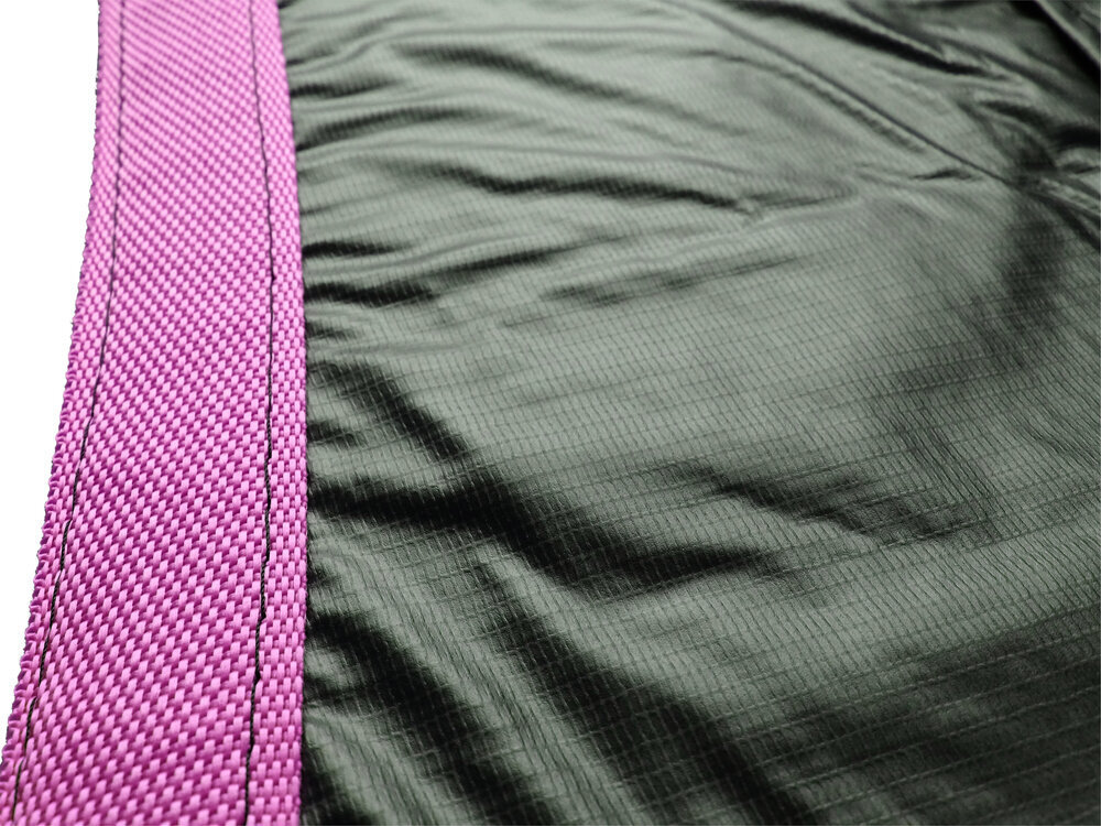Batuta atsperu aizsardzība Lean Sport Max 244 cm, melna/rozā цена и информация | Batuti | 220.lv