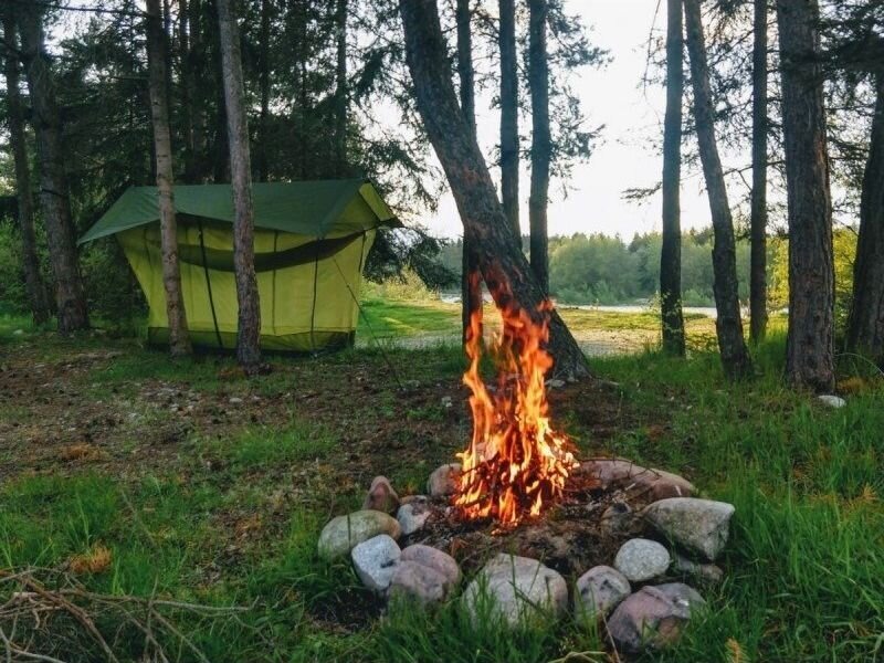 Telts Rockland Rock Castle 1, zaļa cena un informācija | Teltis | 220.lv