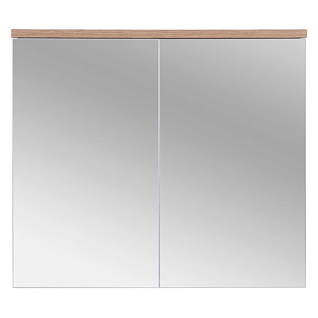 Vannas istabas skapītis Hakano Fargo, 80x70 cm, balts cena un informācija | Vannas istabas skapīši | 220.lv