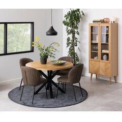 Обеденный стул Seran, коричневый цвет цена и информация | Стулья для кухни и столовой | 220.lv