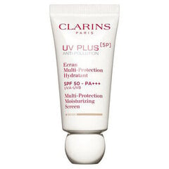 Aizsargājošs mitrinošs līdzeklis Clarins UV Plus Multi-Protection SPF50-PA+++ Beige, 30 ml цена и информация | Наносите на чистую кожу лица. Подержите около 10-15 минут и смойте водой. | 220.lv