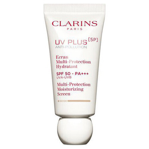 Aizsargājošs mitrinošs līdzeklis Clarins UV Plus Multi-Protection SPF50-PA+++ Beige, 30 ml cena un informācija | Sejas krēmi | 220.lv